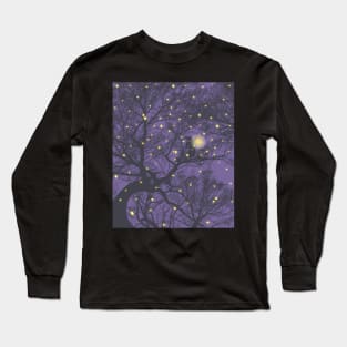 Fireflies in the forest Long Sleeve T-Shirt